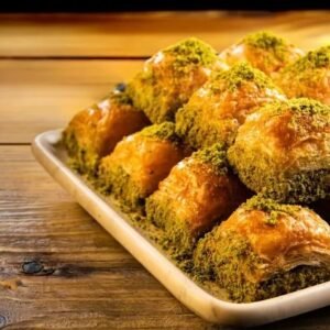 Pistachio baklava