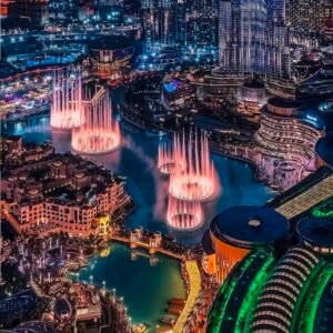 Burj Khalifa Dubai Fountain